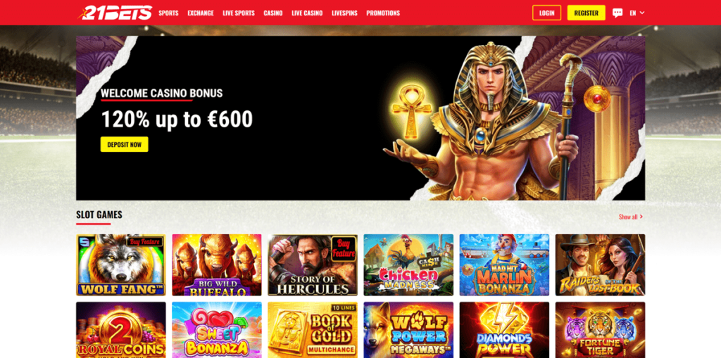 21Bets – Best Online Casino With The Most Diverse Gaming Library