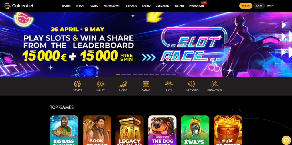 Goldenbet - Best Non Gamstop Casino For Sports Bettors