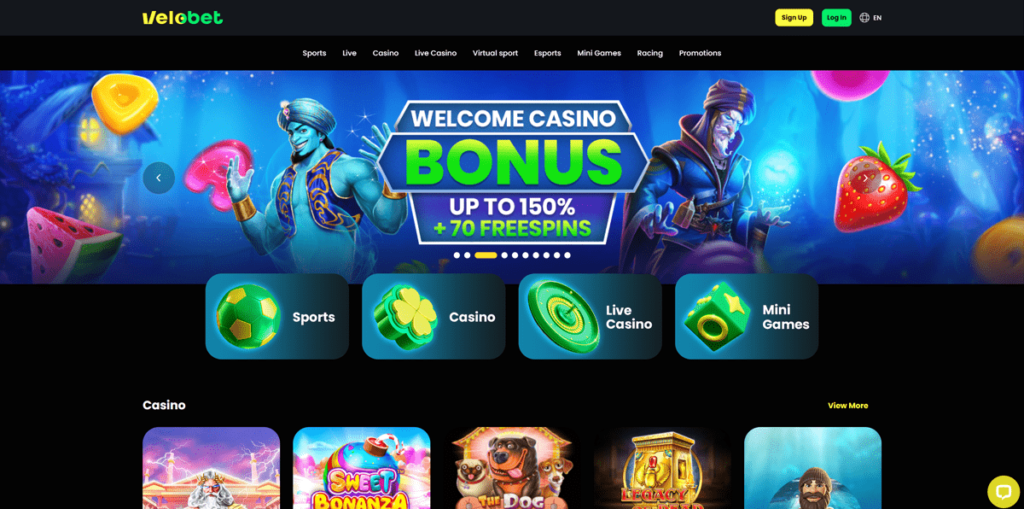 Velobet – Top Non Gamstop Casino For eSports Bettors